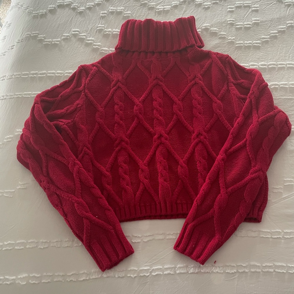 Red sweater